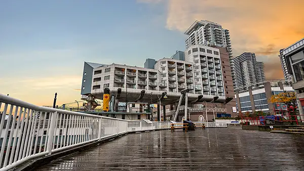 hotel from boardwalk